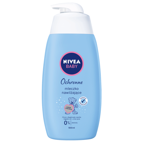 Захисне зволожуюче молочко для дитячої шкіри Nivea Baby 500 мл Захисне зволожуюче молочко для дитячої шкіри Nivea Baby 500 мл